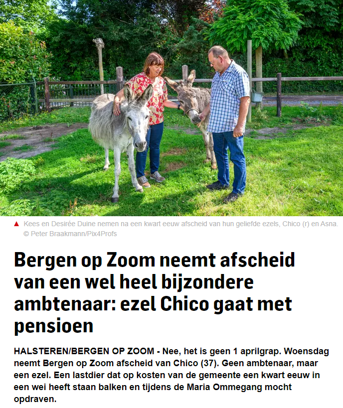 Ezel Chico gaat met pensioen